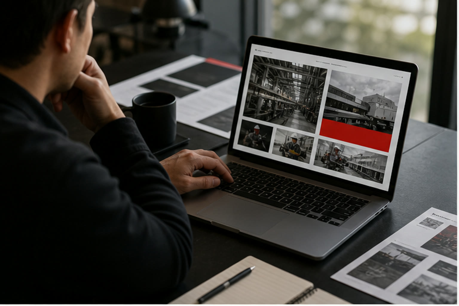 custom-website-vs-template-website 的决策场景示意图